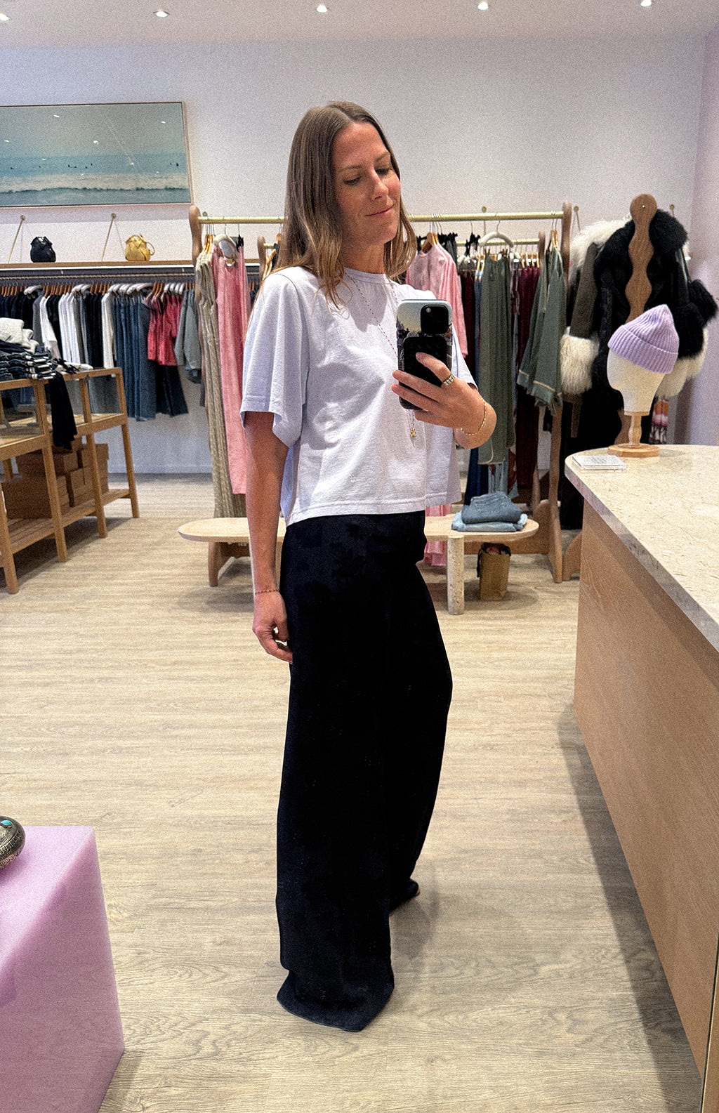 PANTALON BOUQUET JACQUARD