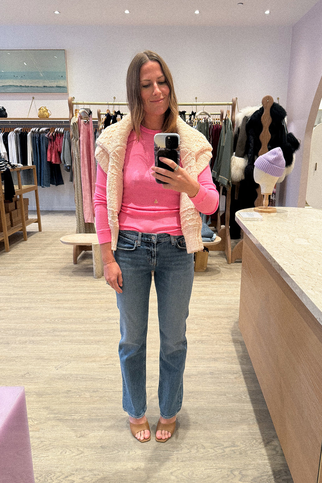 WOOL JERSEY SWEATER