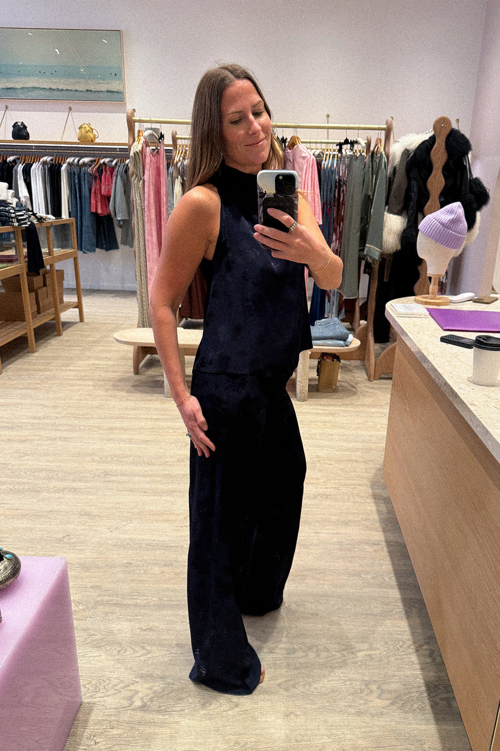 JACQUARD BOUQUET TROUSER