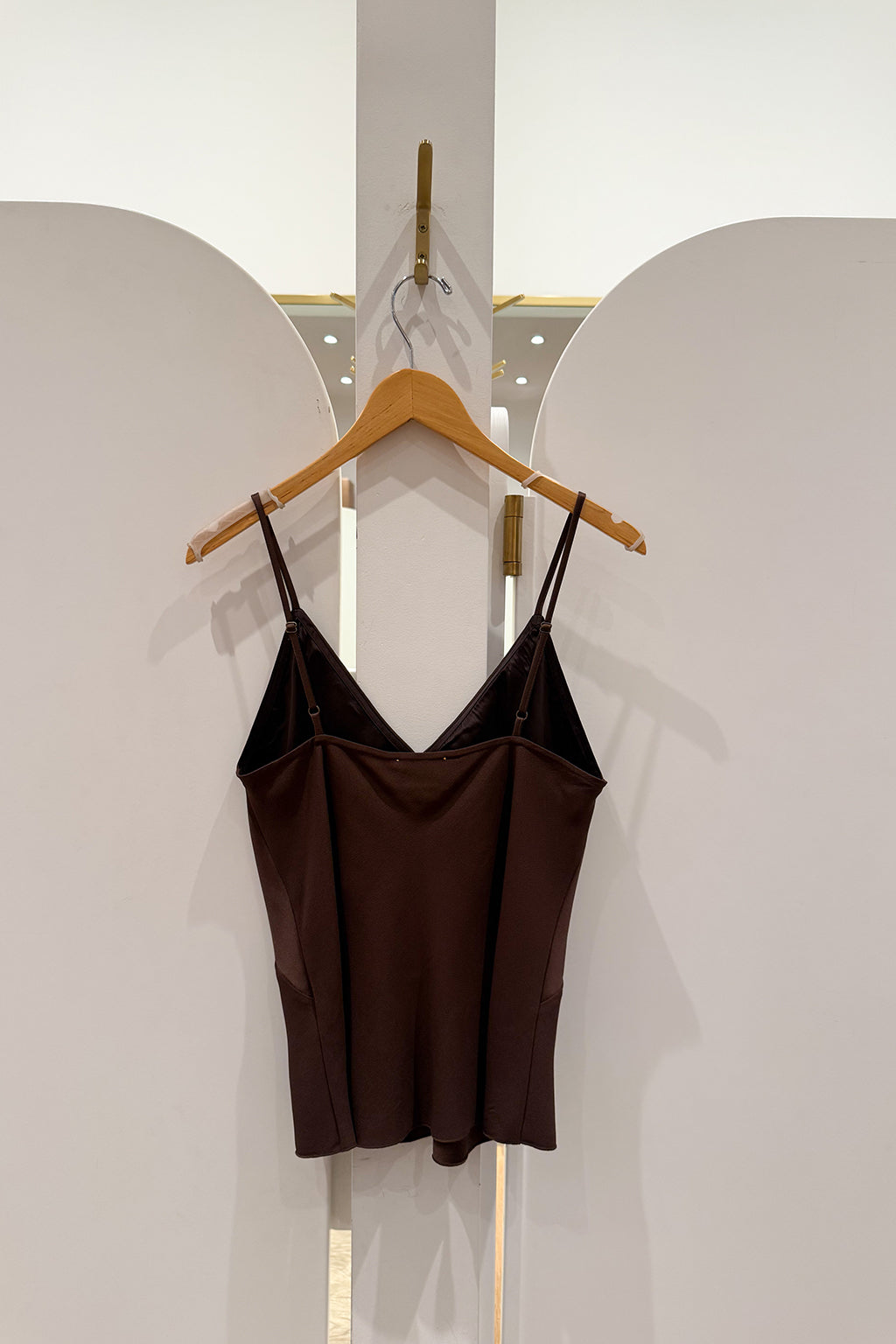 ENVERS SATIN SLIP TOP