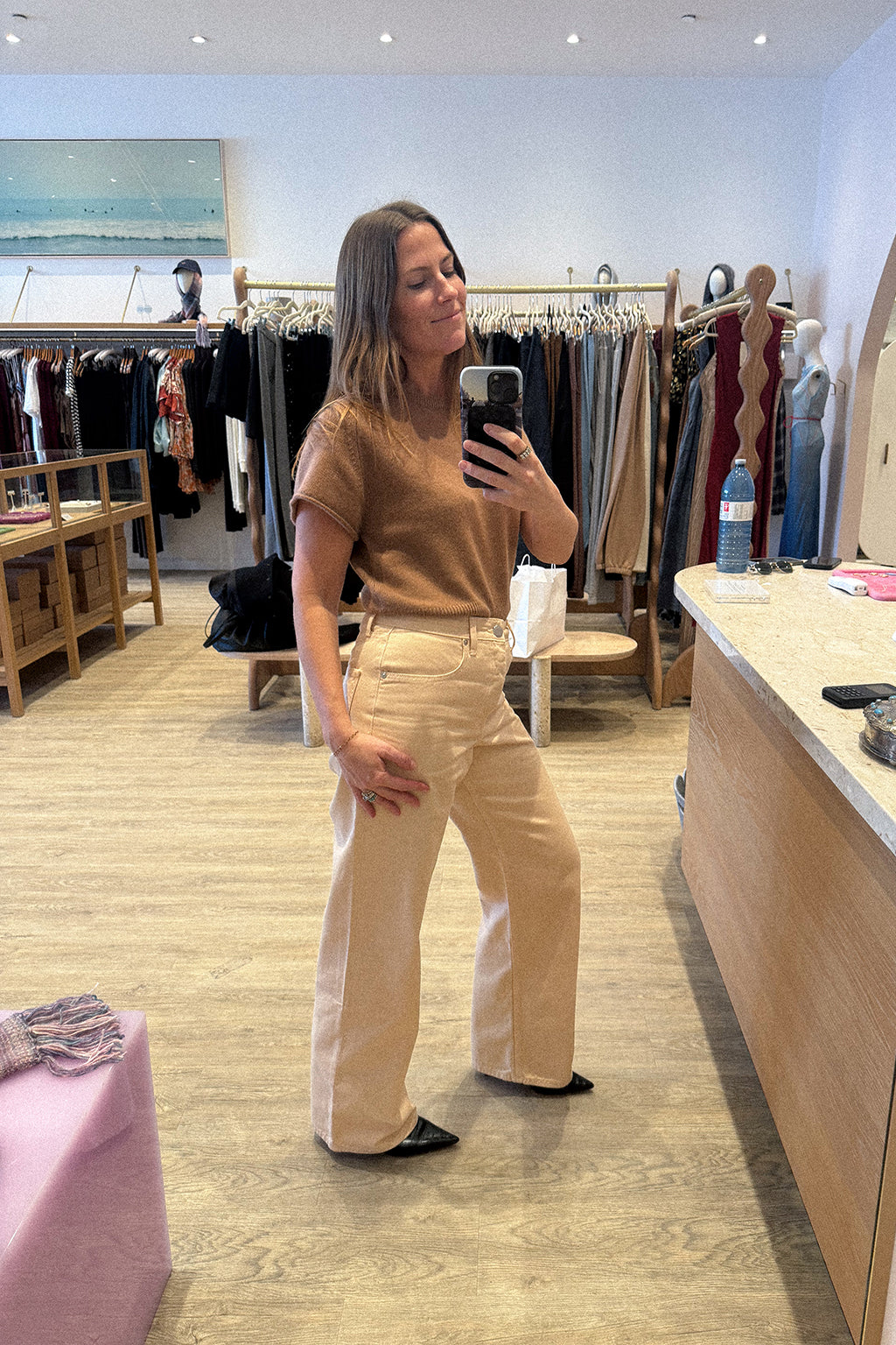 JONES RAGLAN SHORT SLEEVE SWEATER