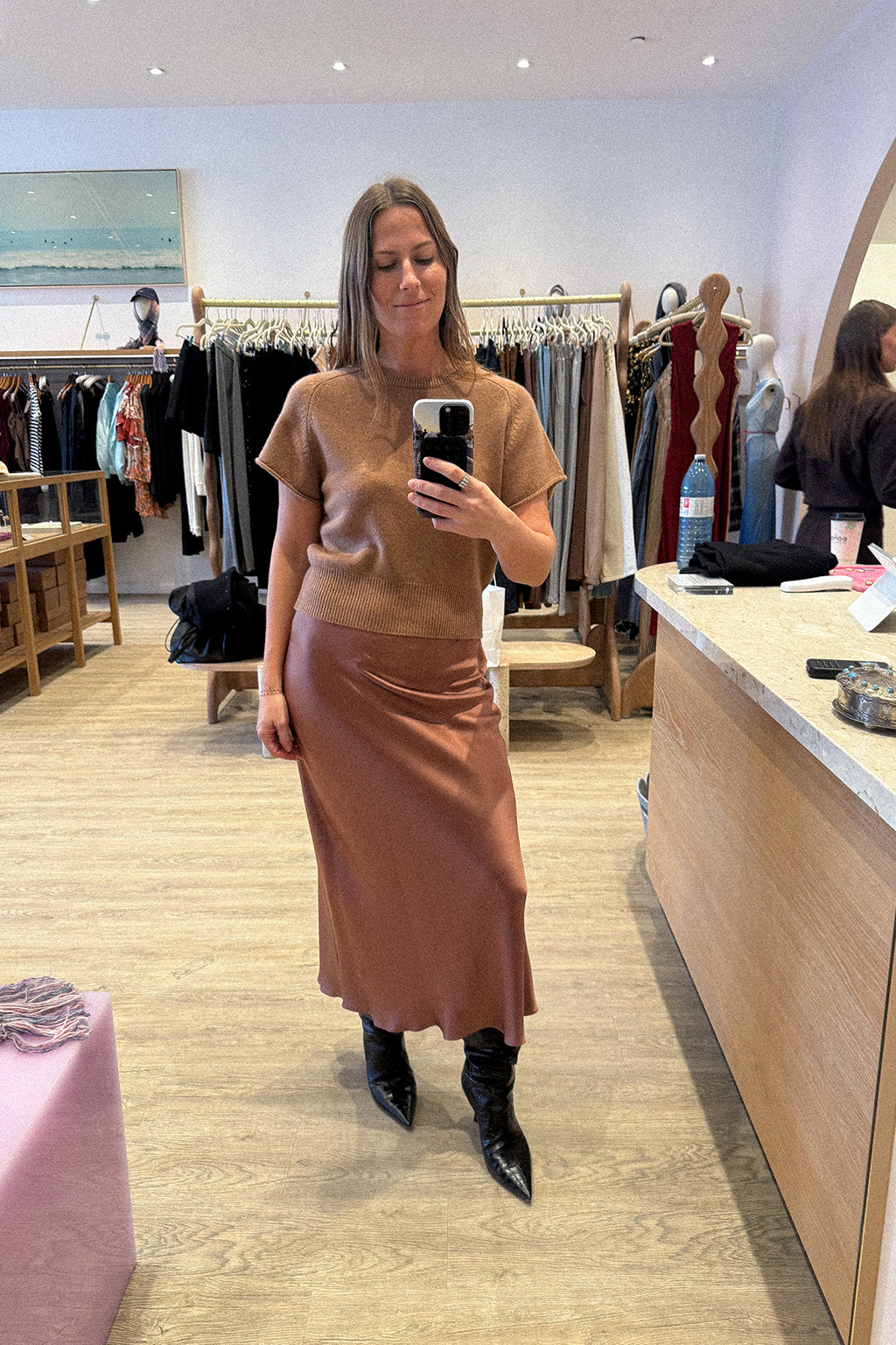 JONES RAGLAN SHORT SLEEVE SWEATER