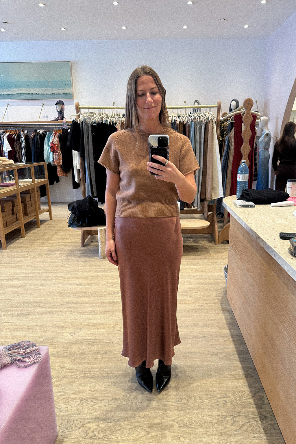 JONES RAGLAN SHORT SLEEVE SWEATER