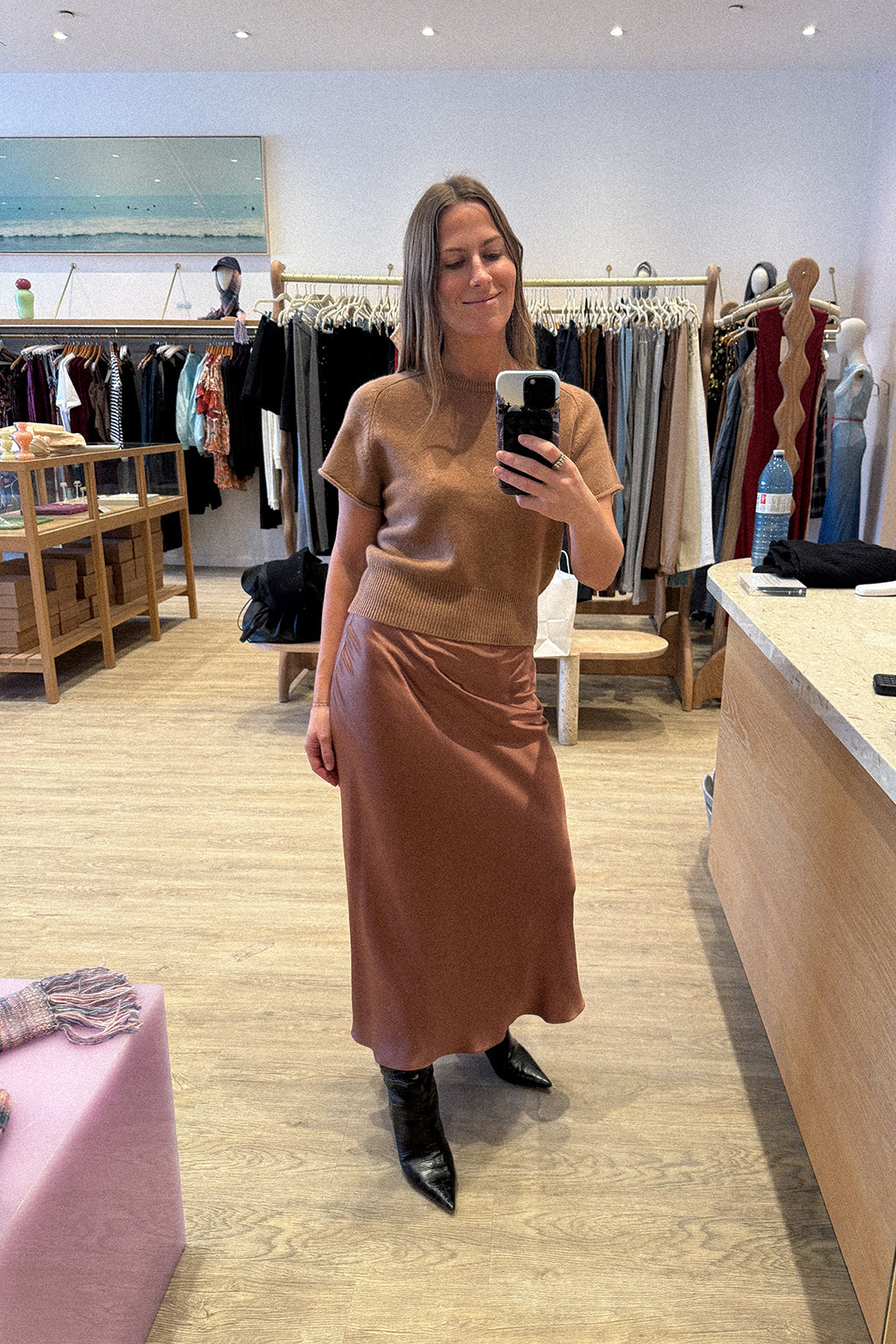 MIRANDA SILK SKIRT