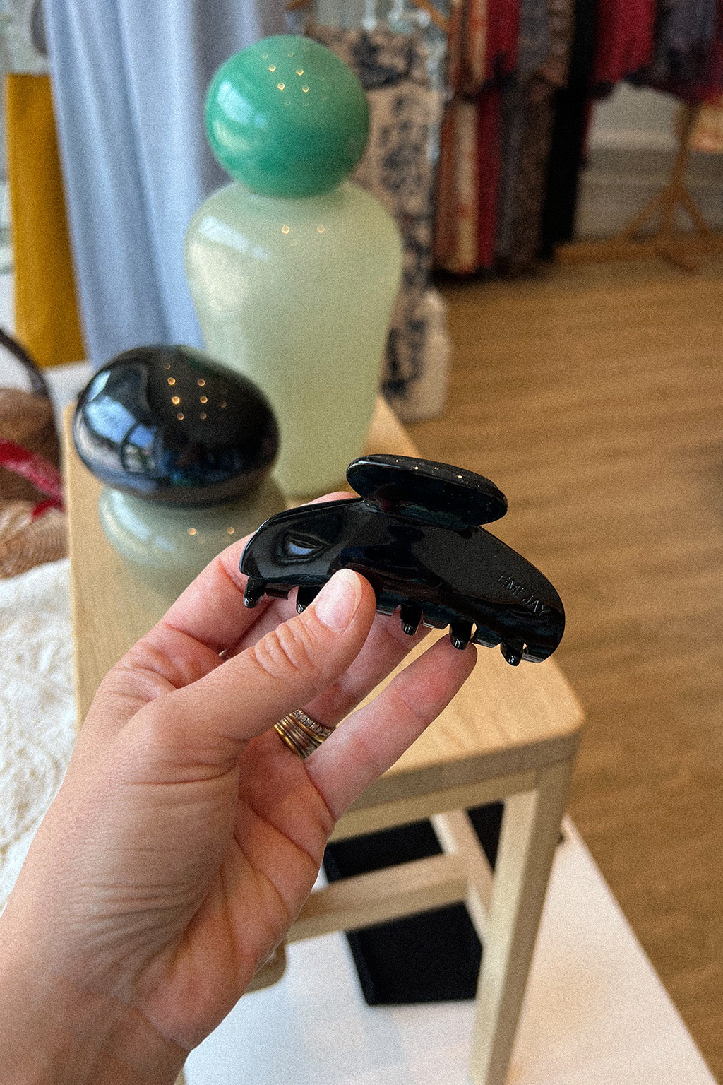 MINI CLIP DE CHEVEUX NOIR