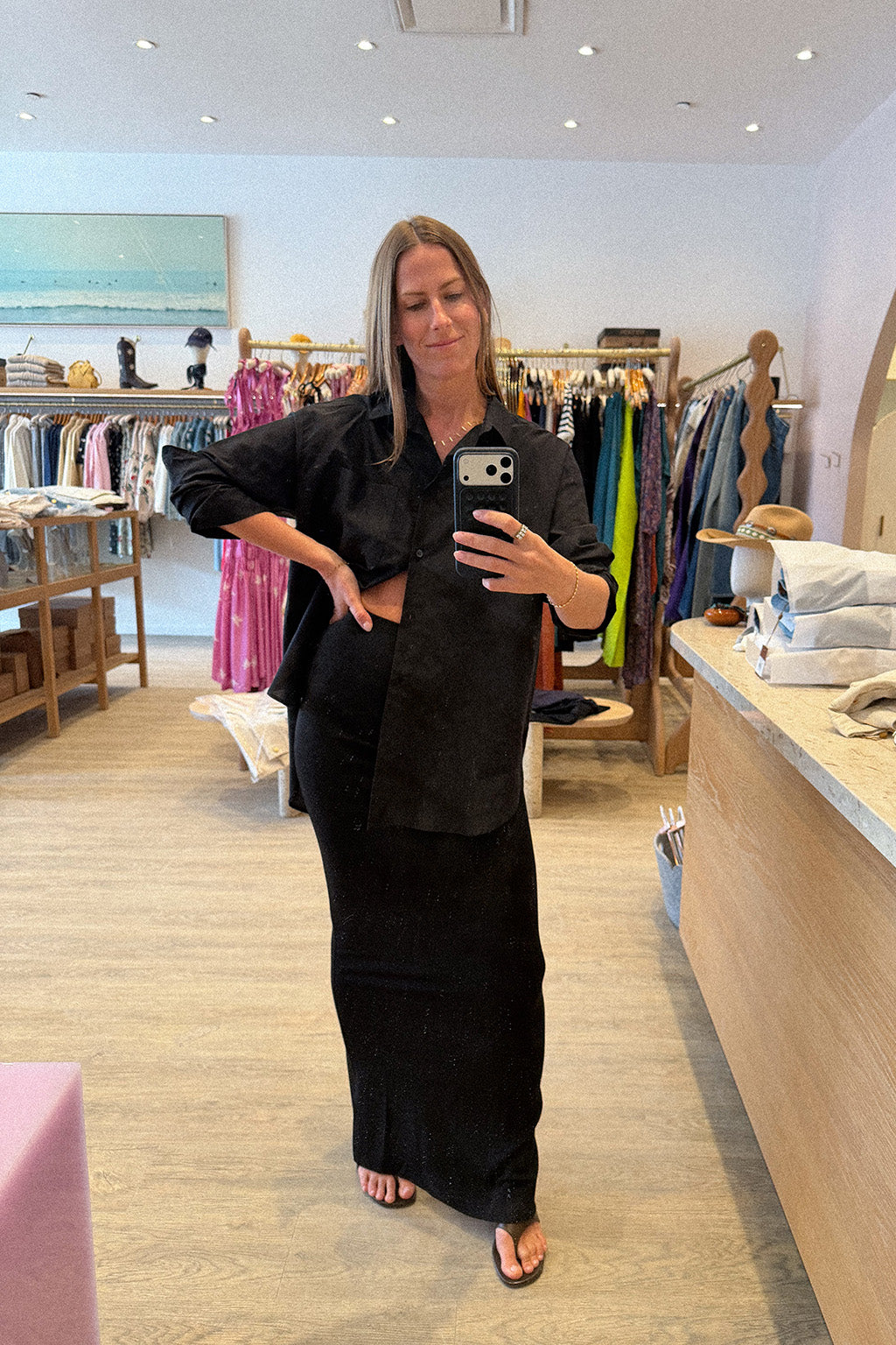 JUPE EMMA EN JERSEY MAT