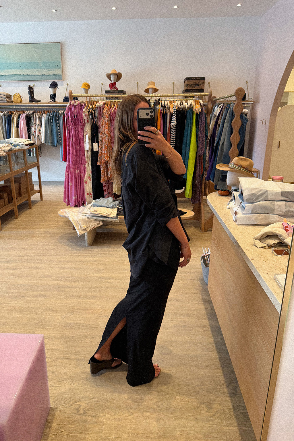 JUPE EMMA EN JERSEY MAT