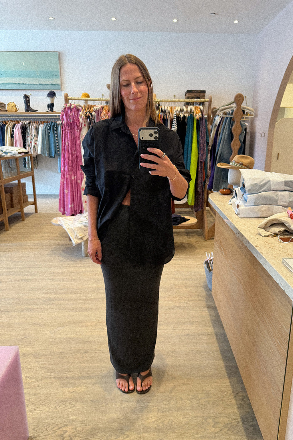 JUPE EMMA EN JERSEY MAT