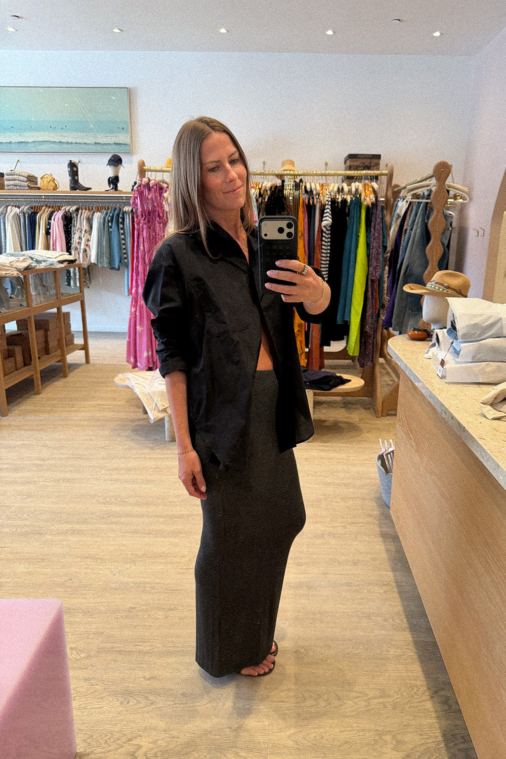 JUPE EMMA EN JERSEY MAT