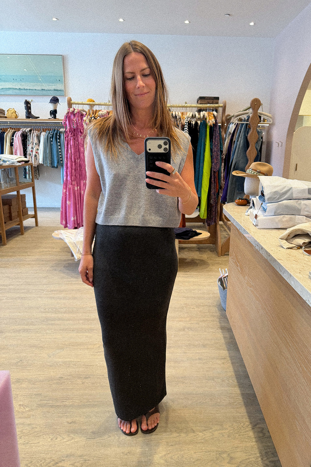 JUPE EMMA EN JERSEY MAT