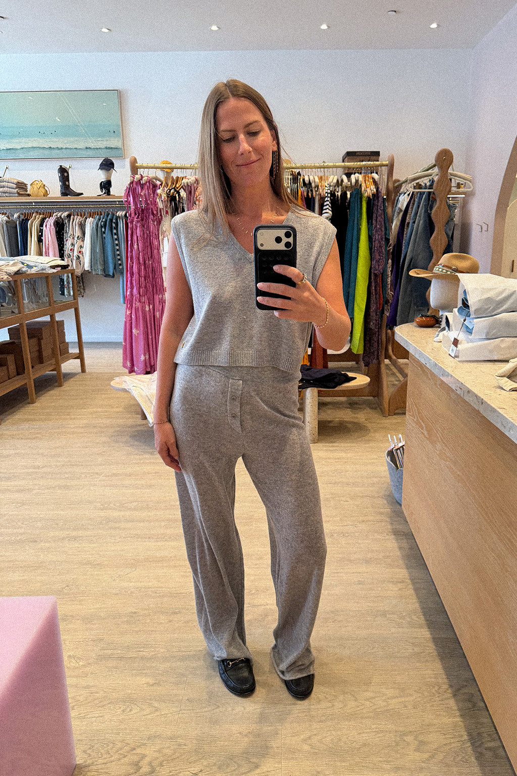 GILET COURT EN CACHEMIRE LEON