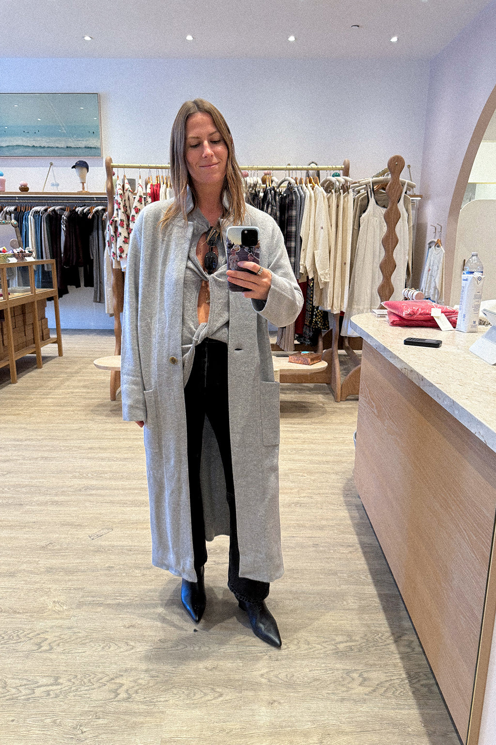 MANTEAU EN CACHEMIRE AMIE