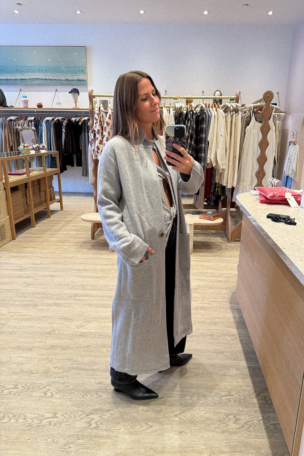 MANTEAU EN CACHEMIRE AMIE