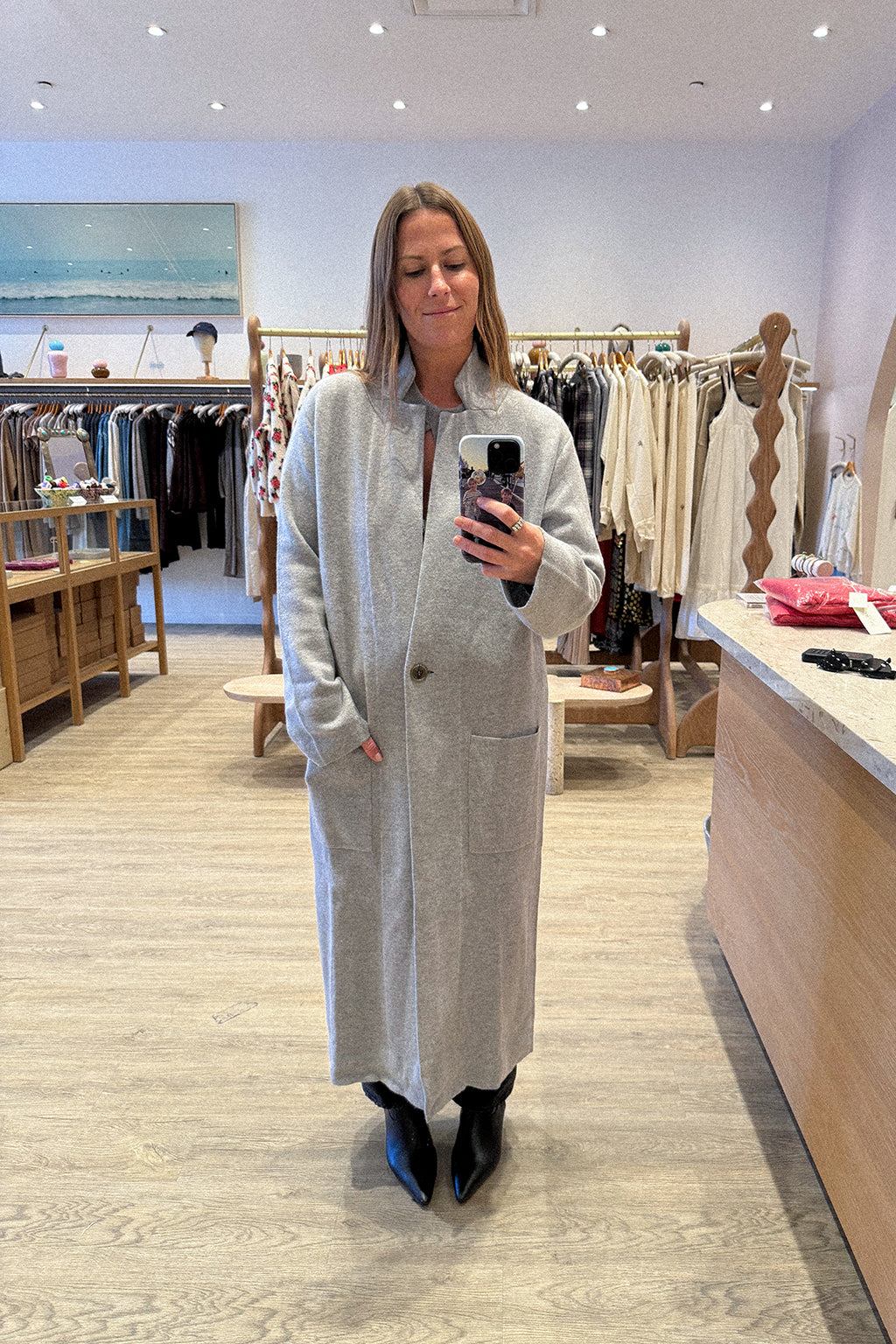 MANTEAU EN CACHEMIRE AMIE