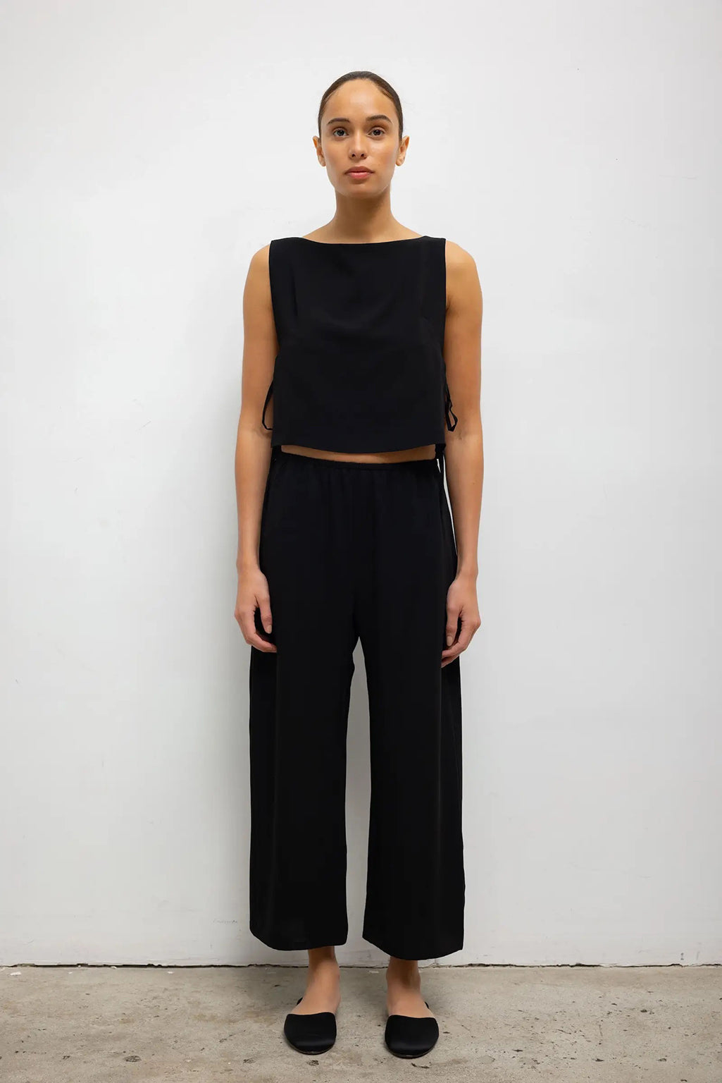 ARI BOATNECK TIE TOP