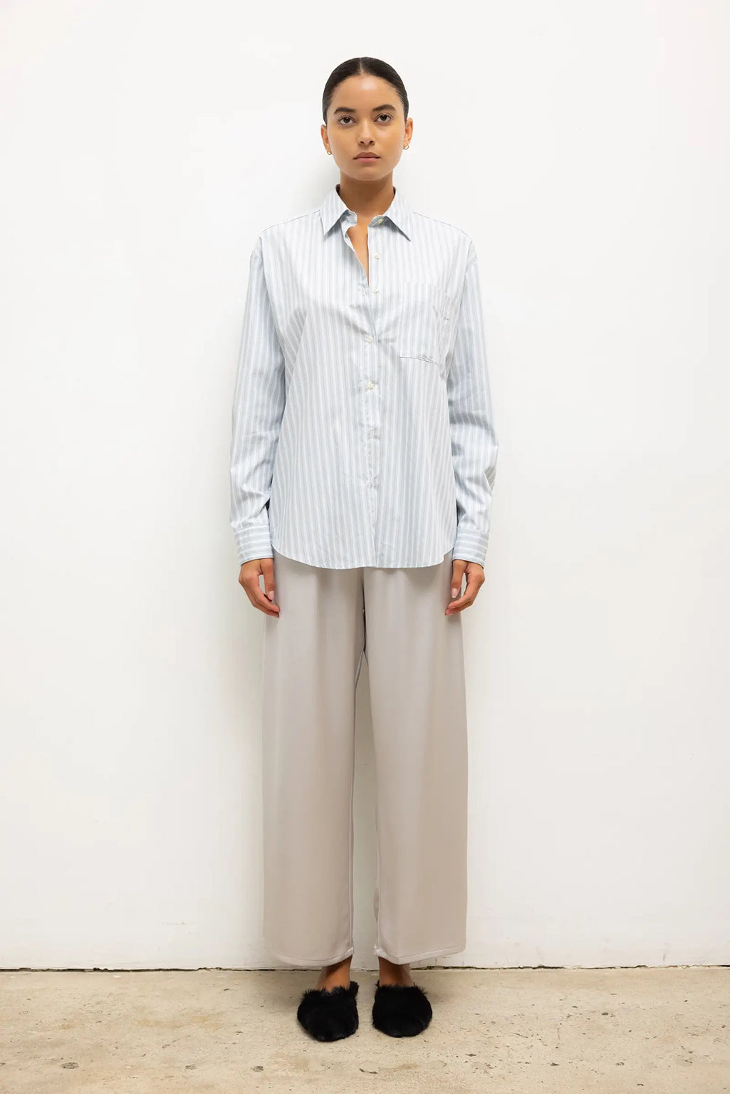 PANTALON BARB CROP À CORDON DE SERRAGE