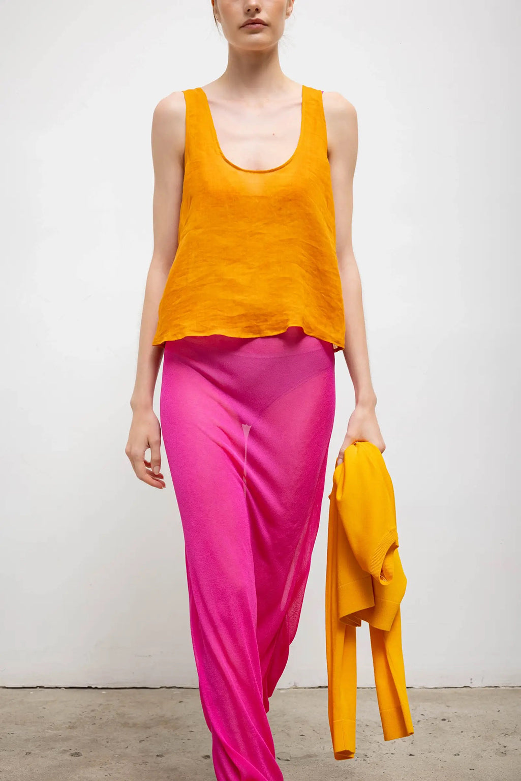 JACK MIDI SKIRT