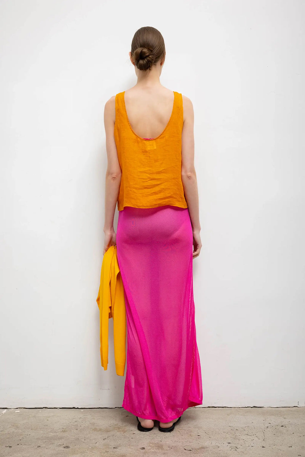 JACK MIDI SKIRT