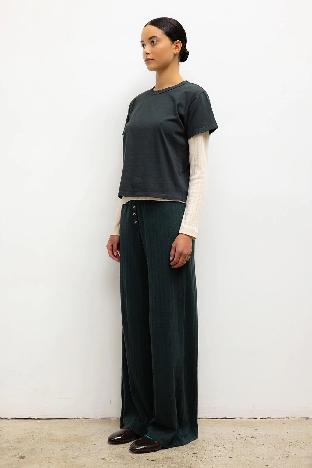 POINTELLE BOXER PANT