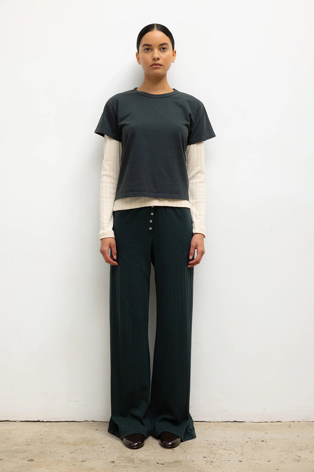 POINTELLE BOXER PANT