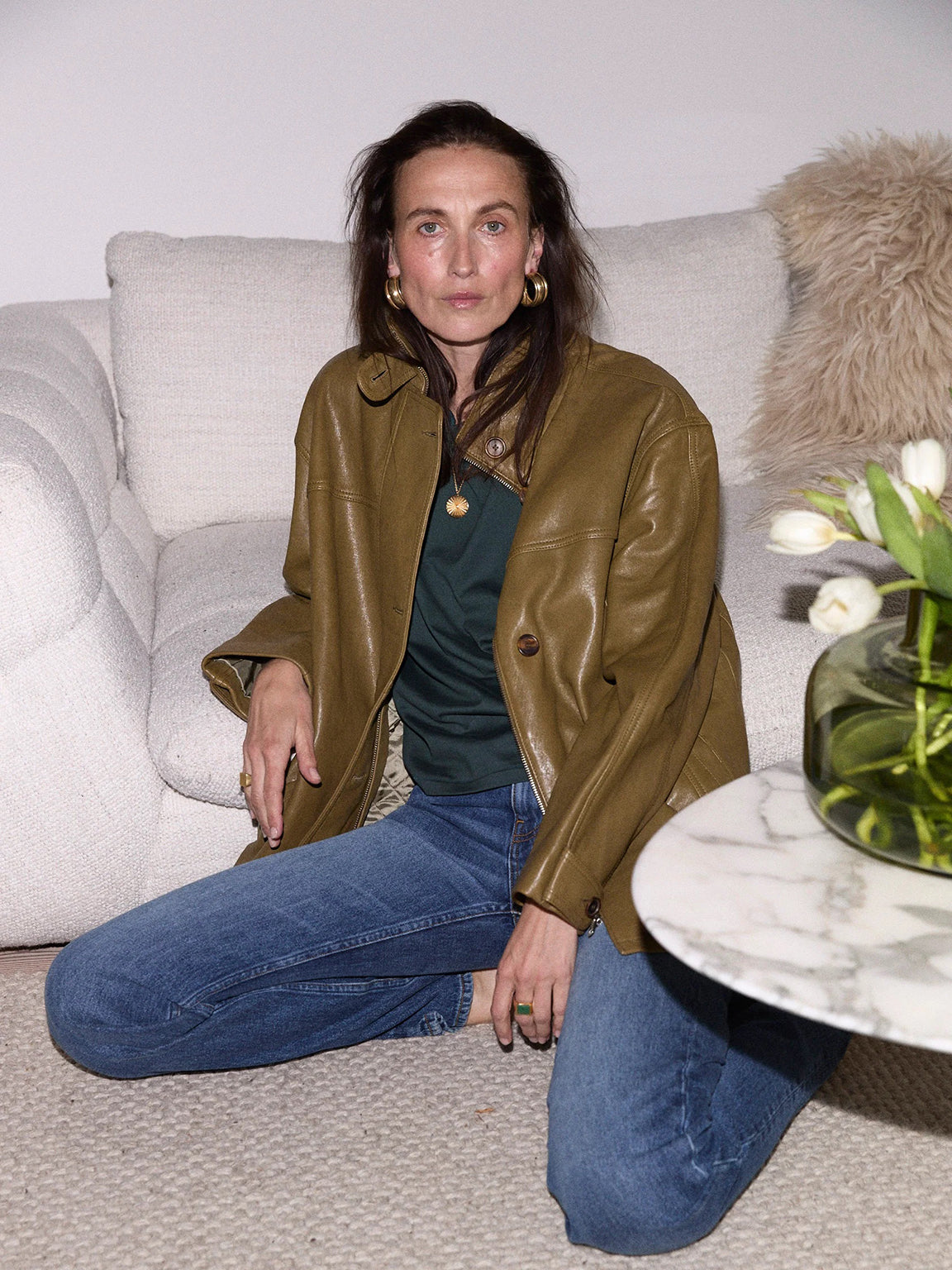 THE MINIMAL ANORAK LEATHER JACKET *pre-order*