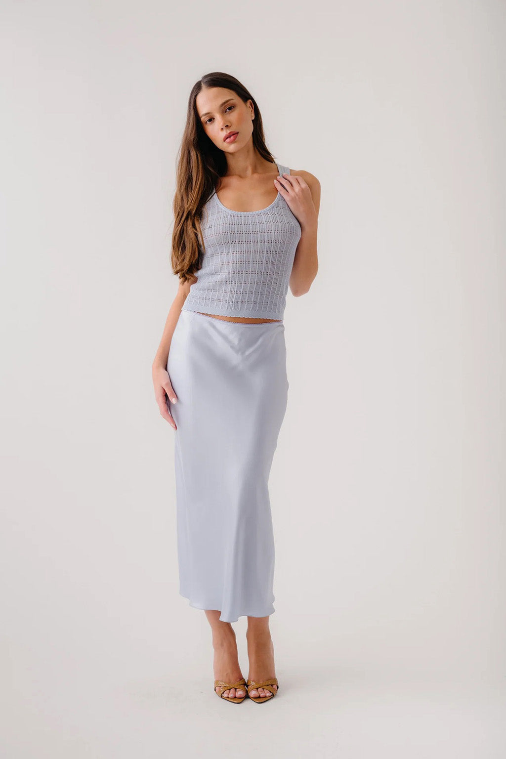 MIRANDA SCALLOPED EDGE SKIRT