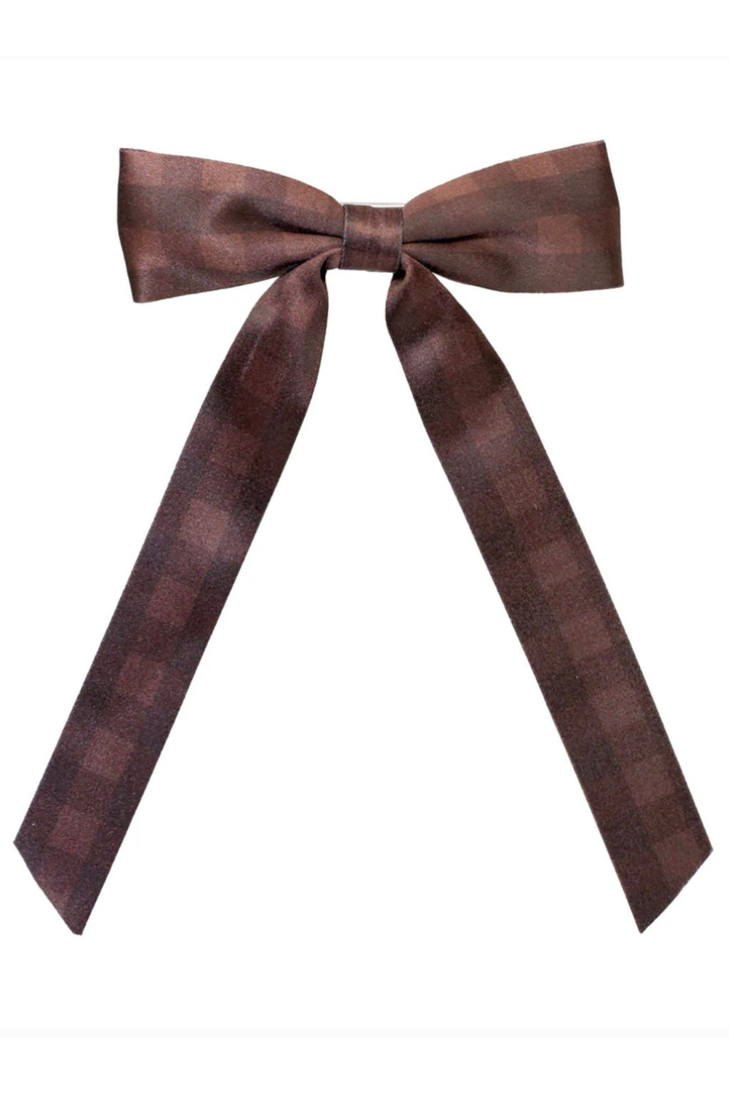 BOW BARRETTE HAIR CLIP IN FIRESIDE