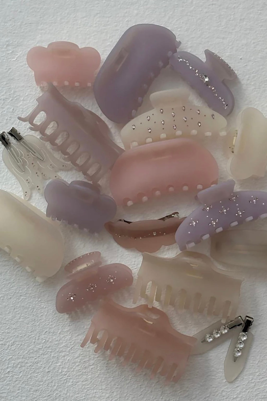 MINI CLOUD CLIP IN LILAC SMOKE