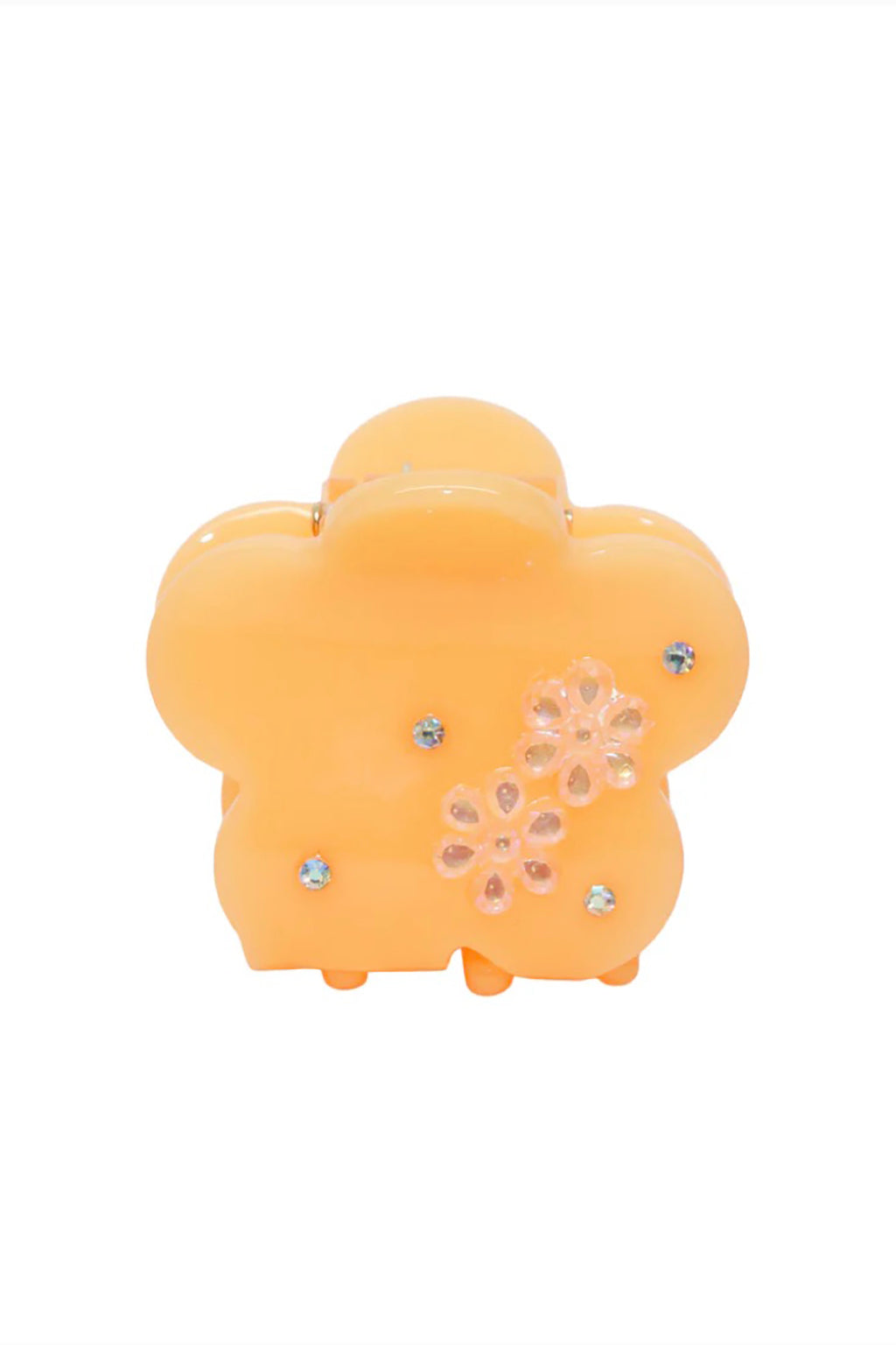 MIDI BLOSSOM CLIP IN PEACH BLOOM