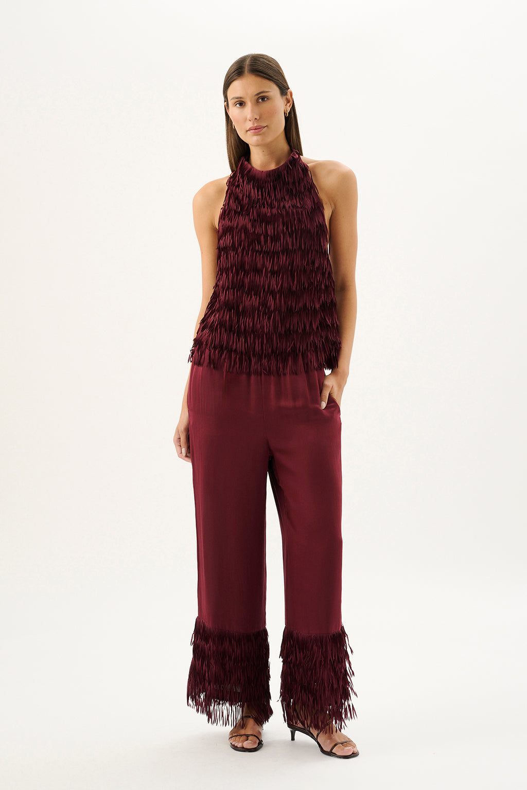 SICILIA FRINGED TOP