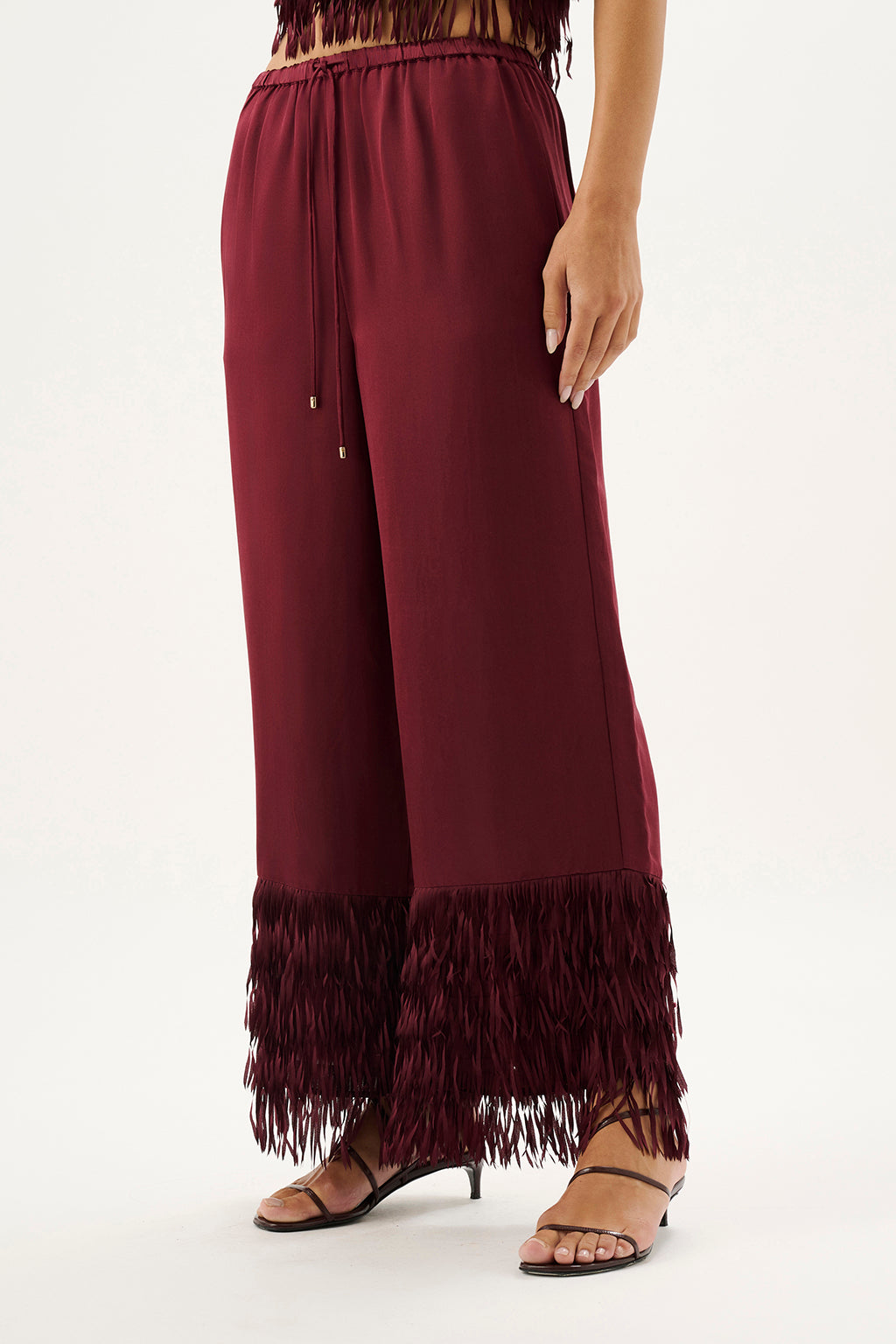 PETALO FRINGED PANT