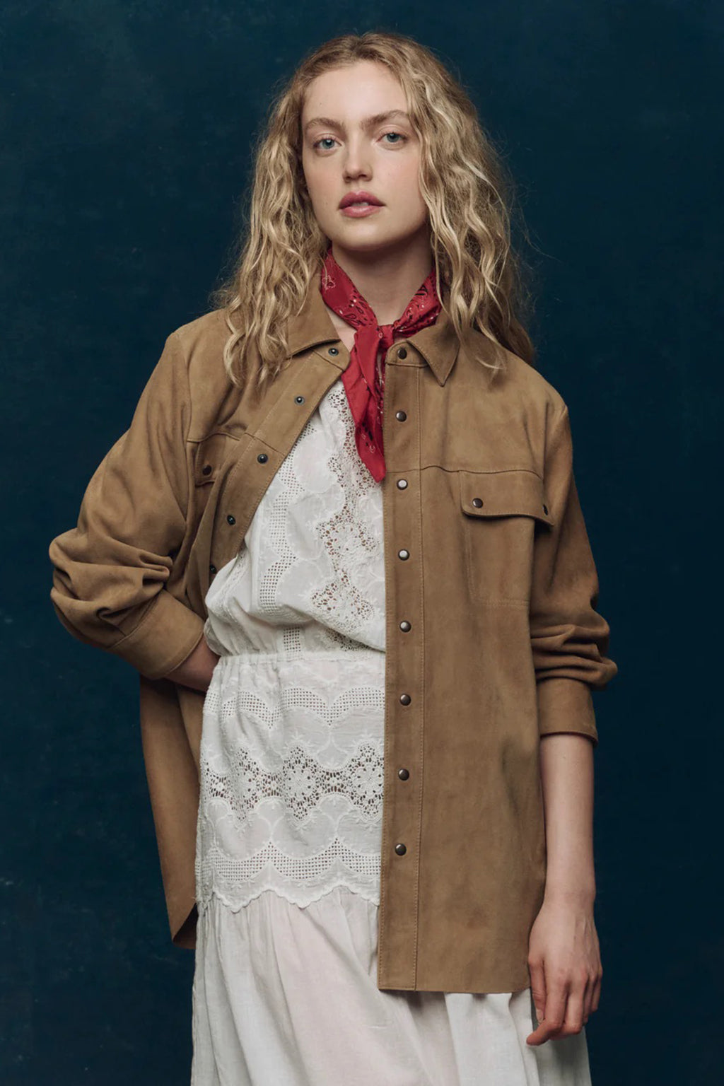 LA VESTE DE VOYAGE EN DAIM
