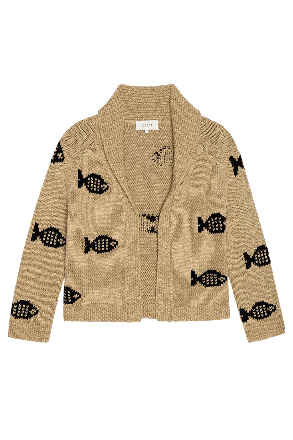 THE SWIMMING FISH LODGE CARDIGAN