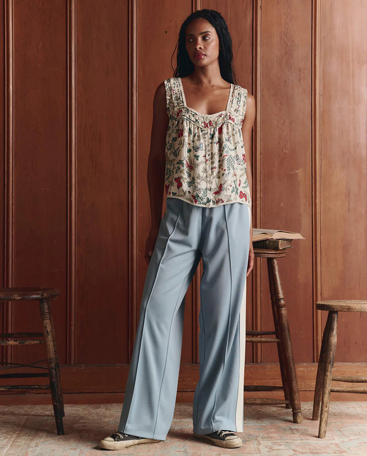THE WIDE LEG TRACK PANT