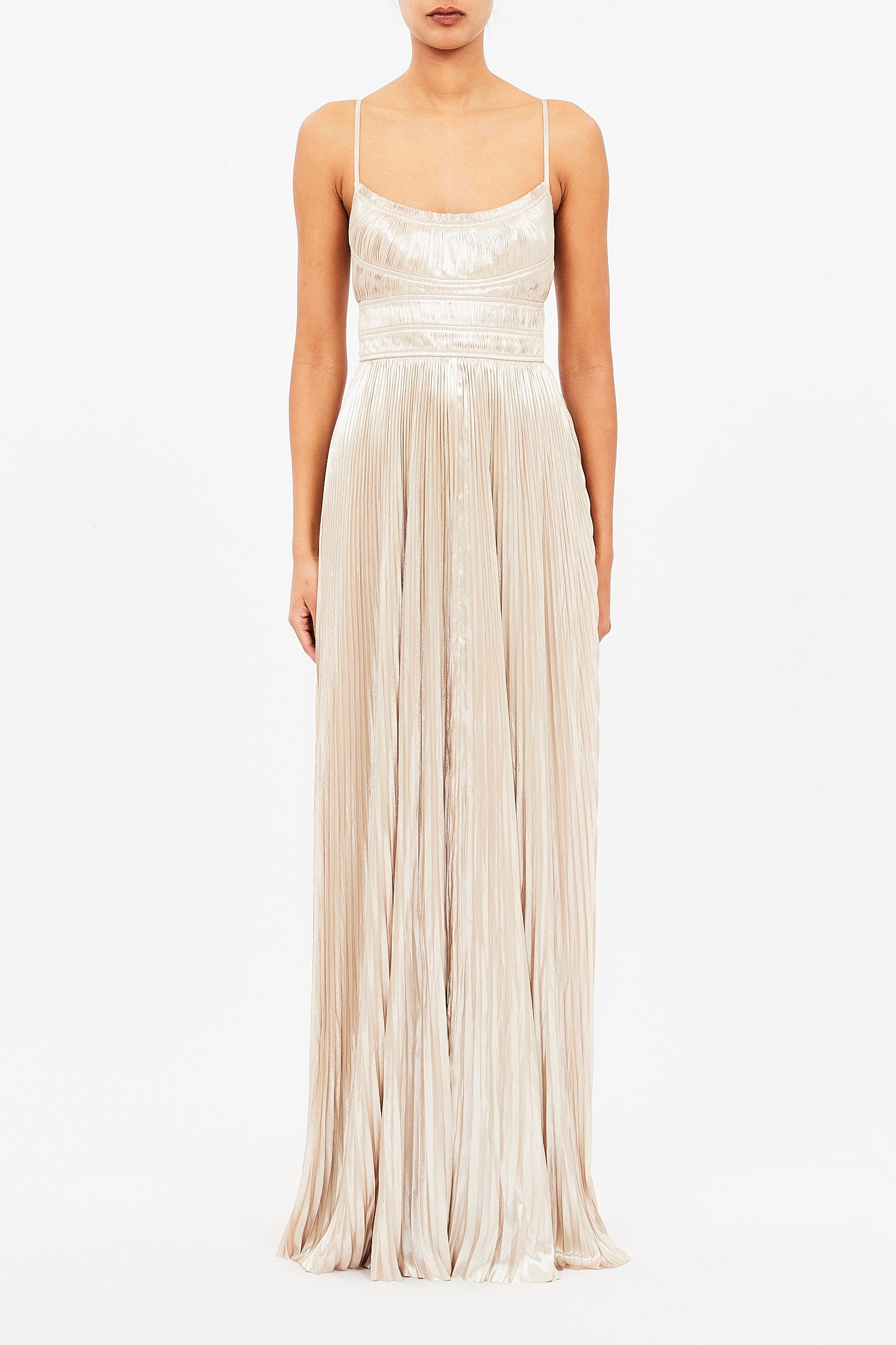 THE REINE PLEATED GOWN