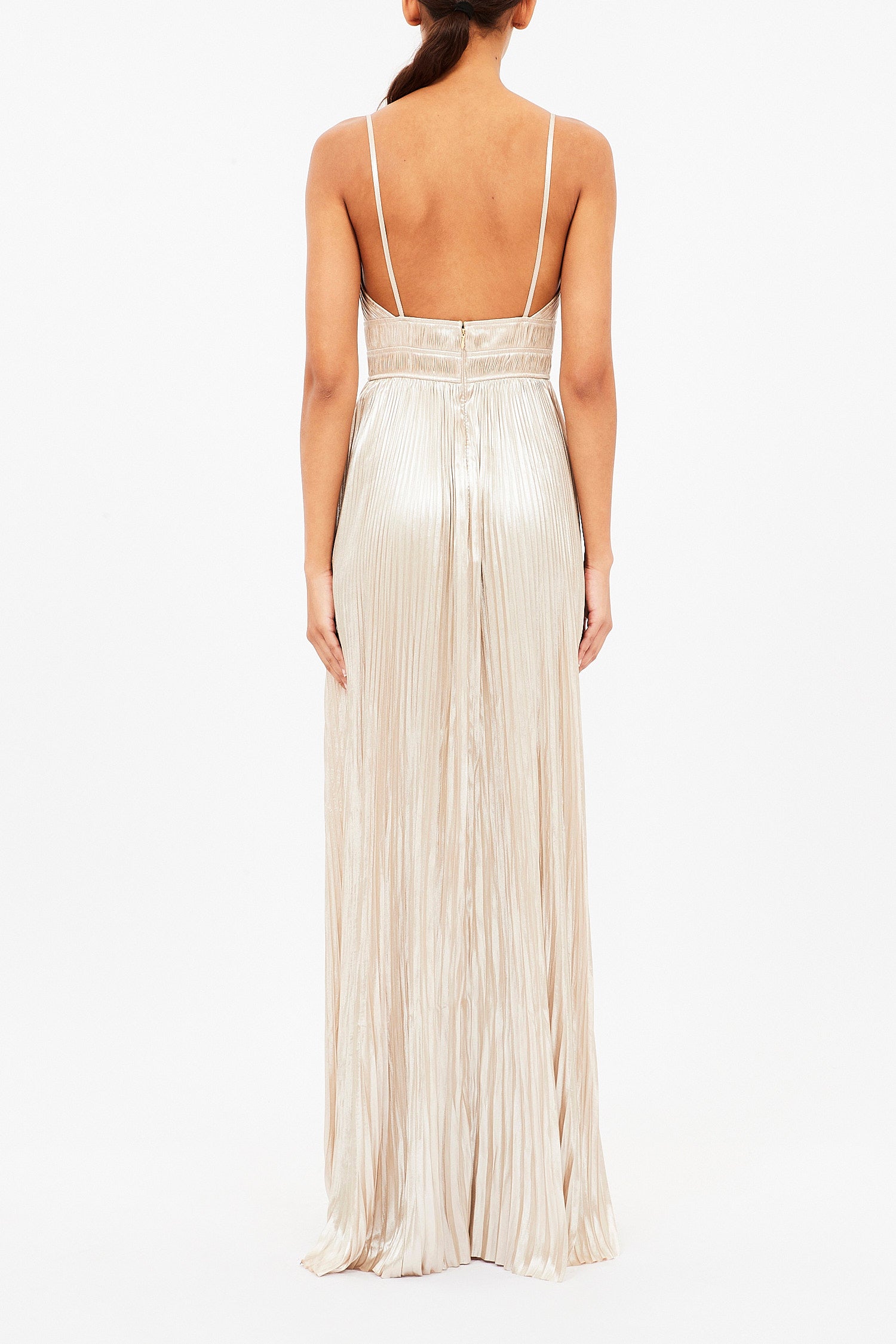 THE REINE PLEATED GOWN