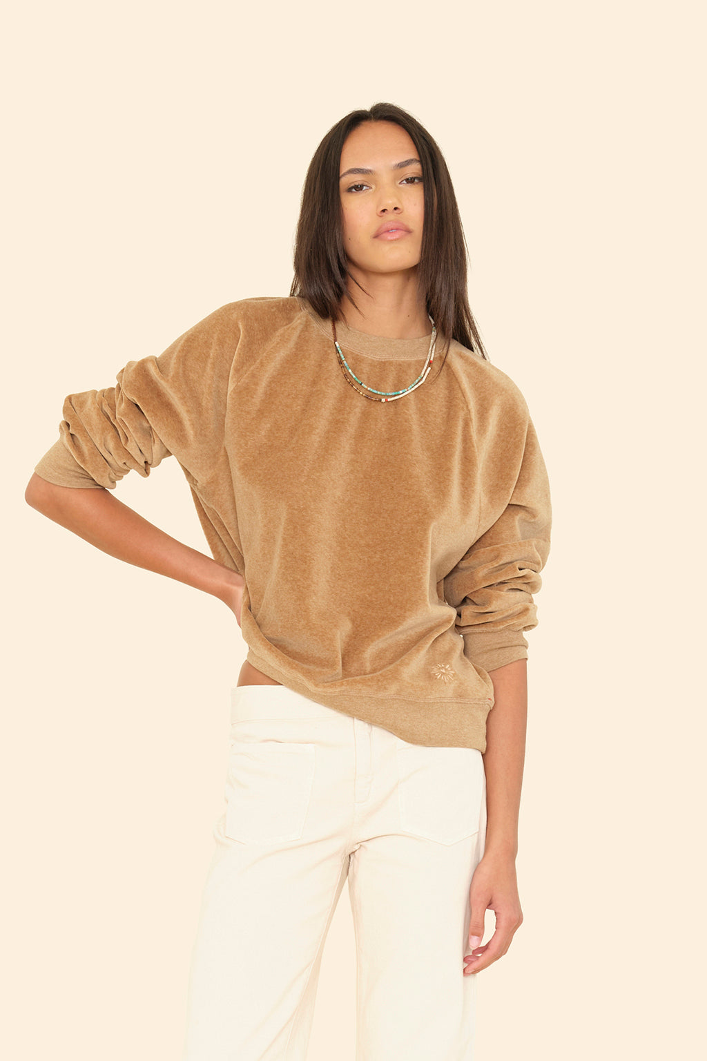 PIERRE VELOUR SWEATSHIRT