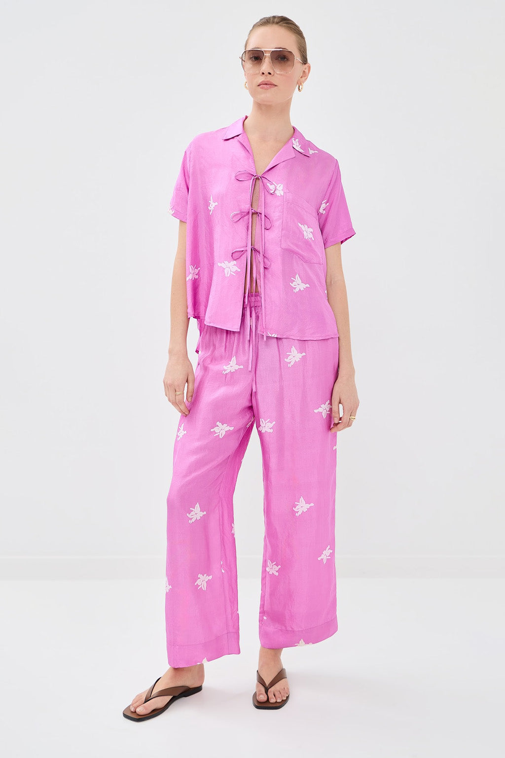 STYLA PINK JASMINE SHIRT