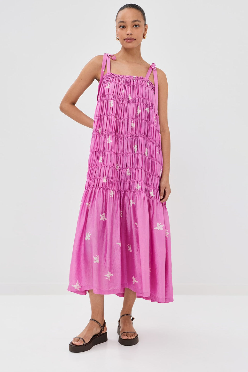 EMRYS PINK JASMINE DRESS