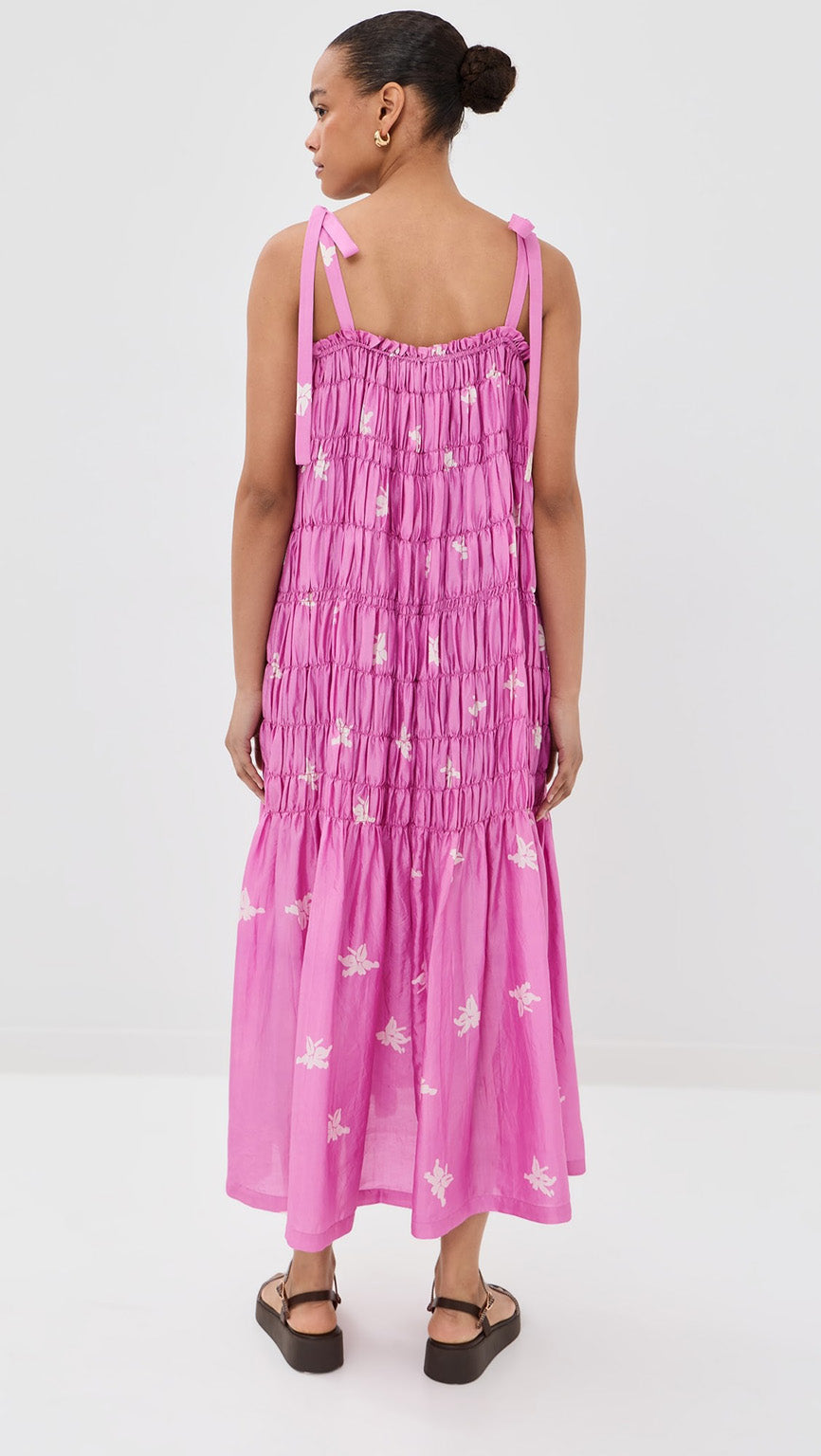 EMRYS PINK JASMINE DRESS
