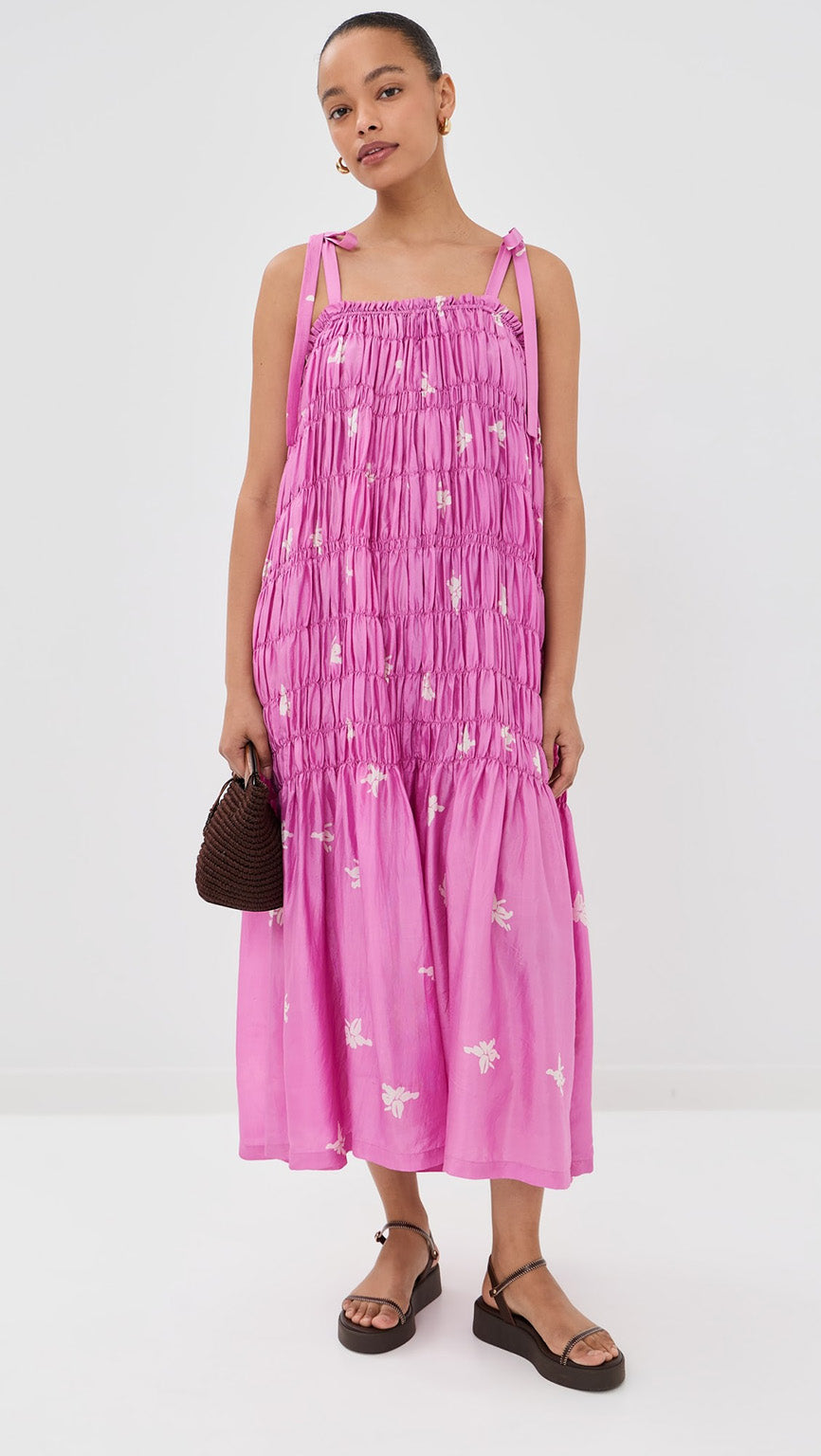 EMRYS PINK JASMINE DRESS