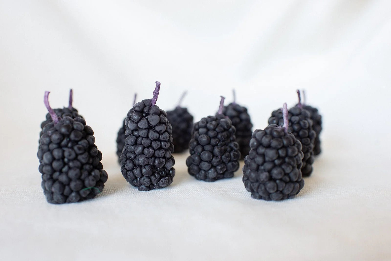 BLACKBERRY BIRTHDAY CANDLES - SET OF 5