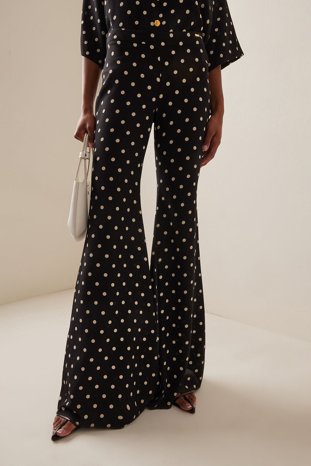 ZAOUA SILK CREPE TROUSERS