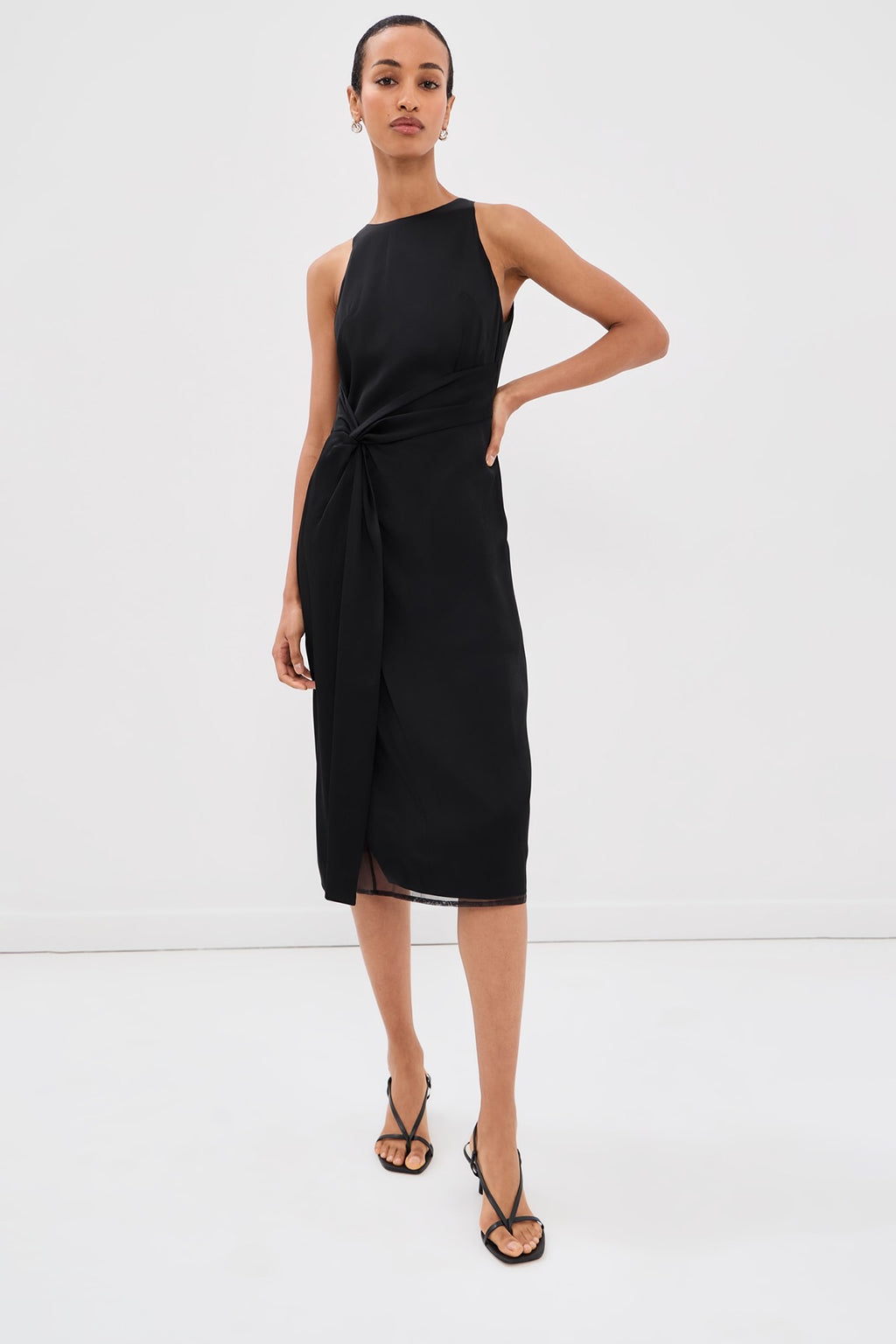 SARONG HALTER DRESS