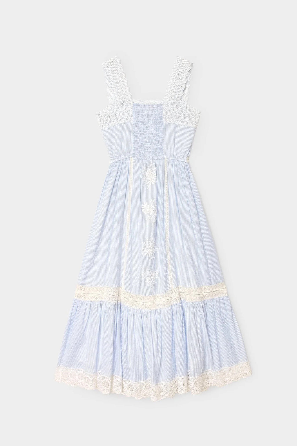 ROBE ANITA À RAYURES