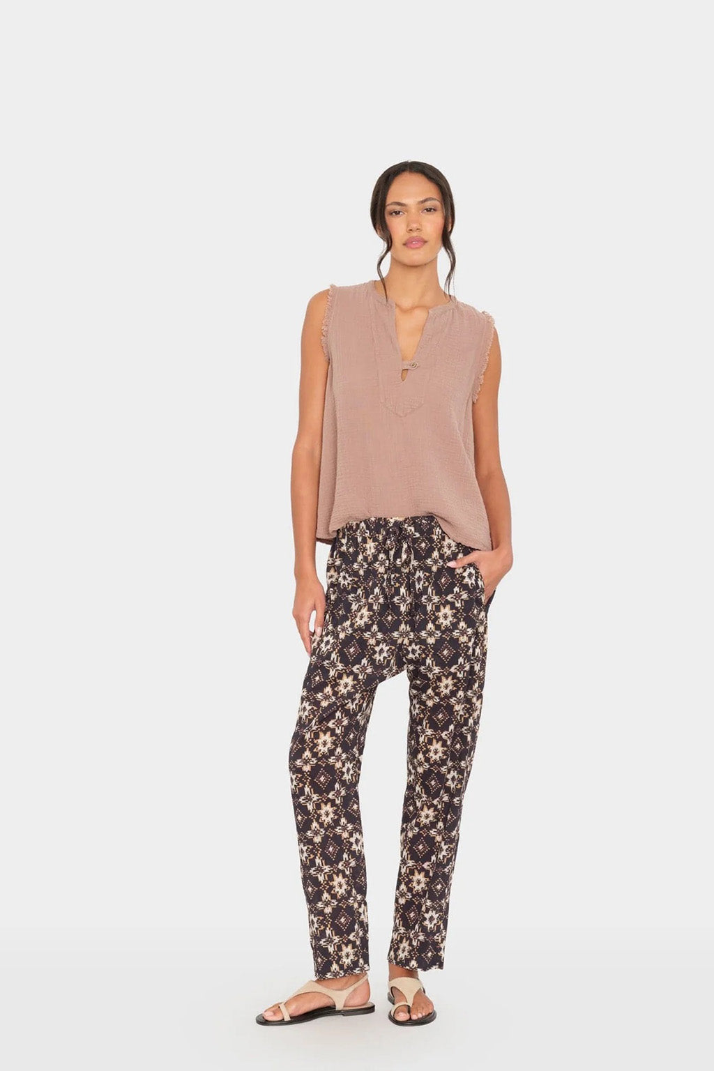 DRAPER PRINT PANT *pre-order*
