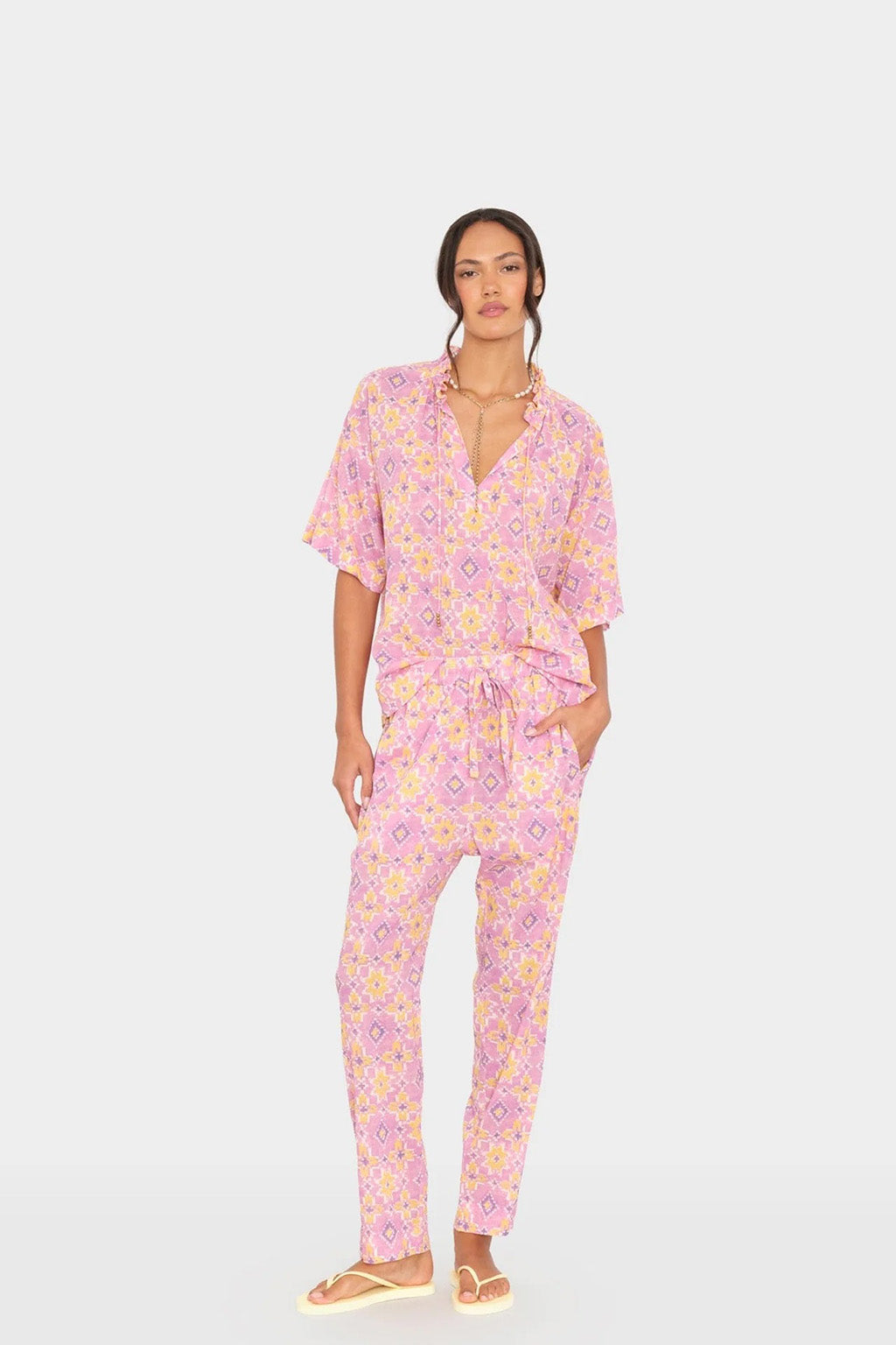 DRAPER PRINT PANT *pre-order*