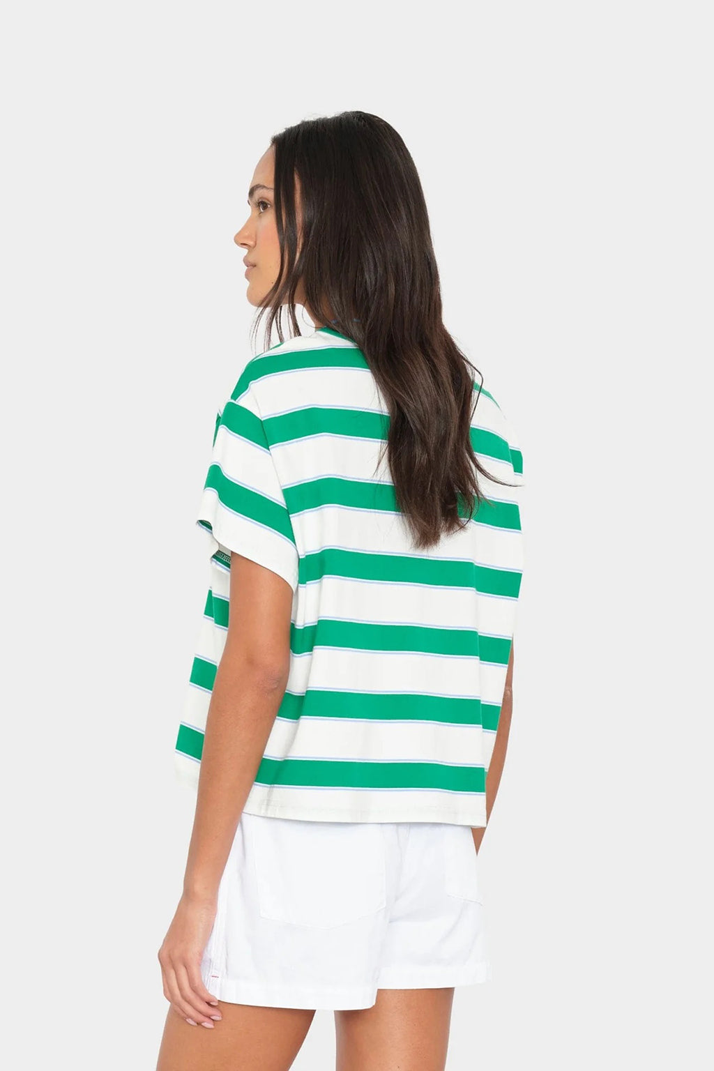 CARTER STRIPE JERSEY TEE