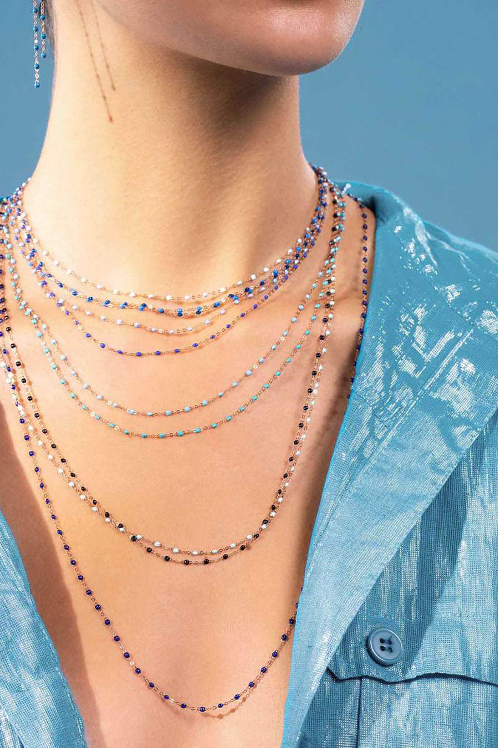 CLASSIC 16" GIGI NECKLACE IN LAGOON