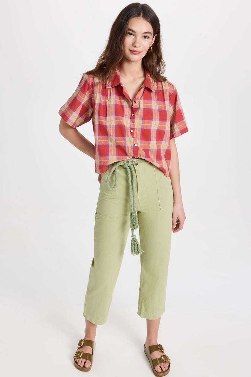 THE GREAT VOYAGER PANT IN WASHED SWEETGRASS